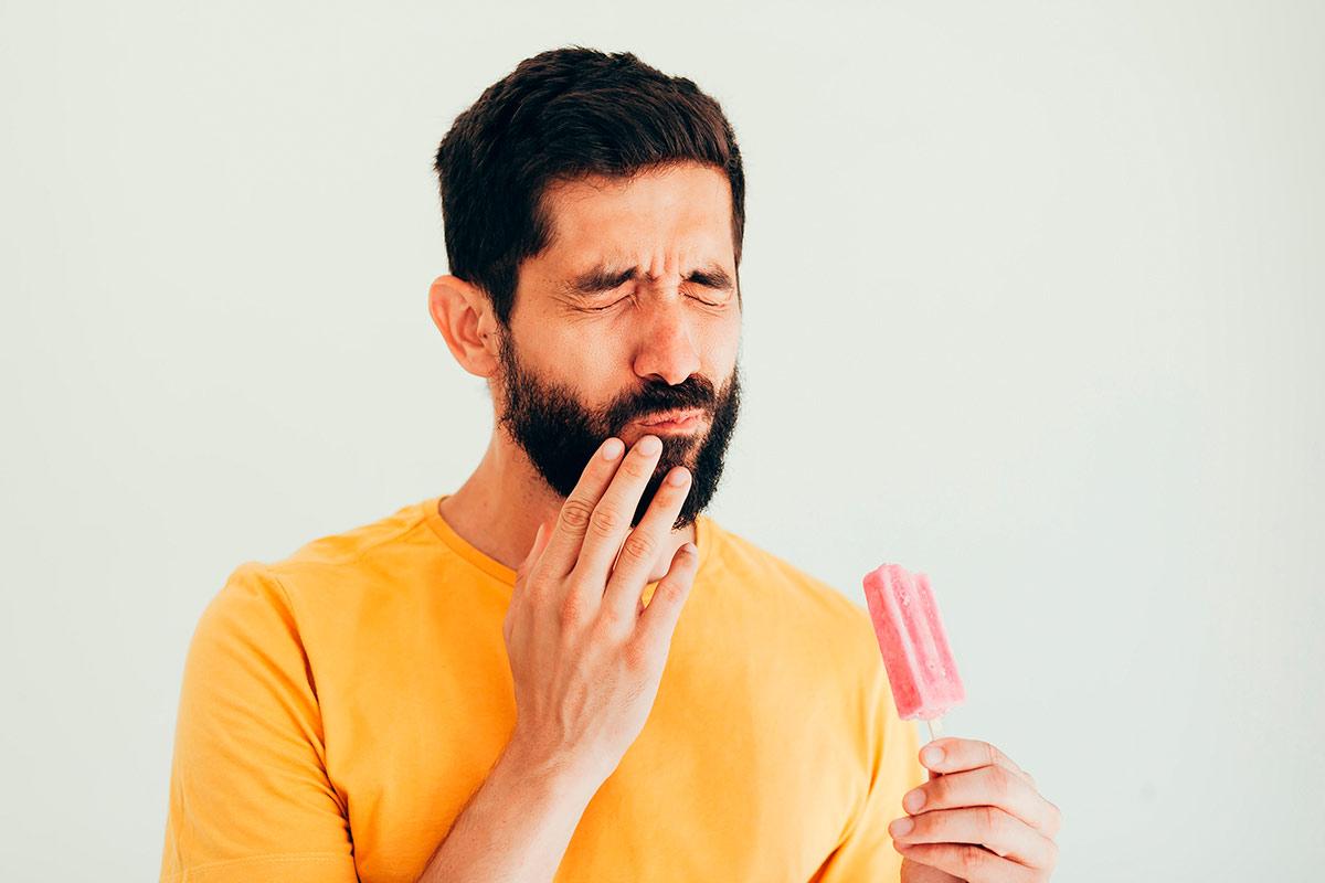 Dolor y malestar causado por sensibilidad dental